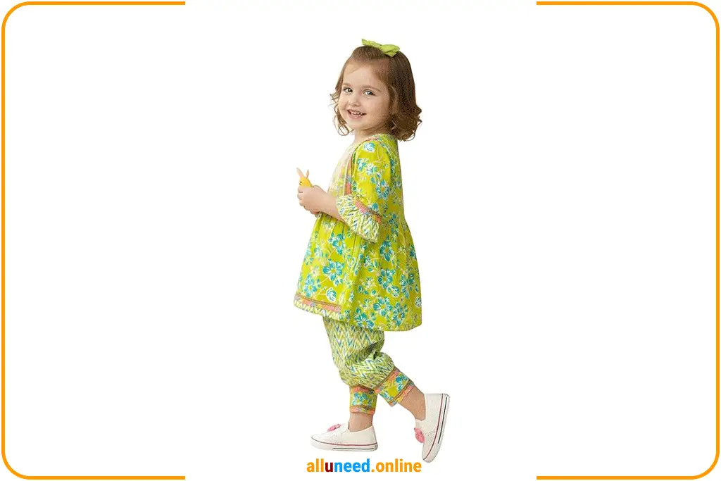 Kids Ethnic Frock Pyjama Set Baby Girls