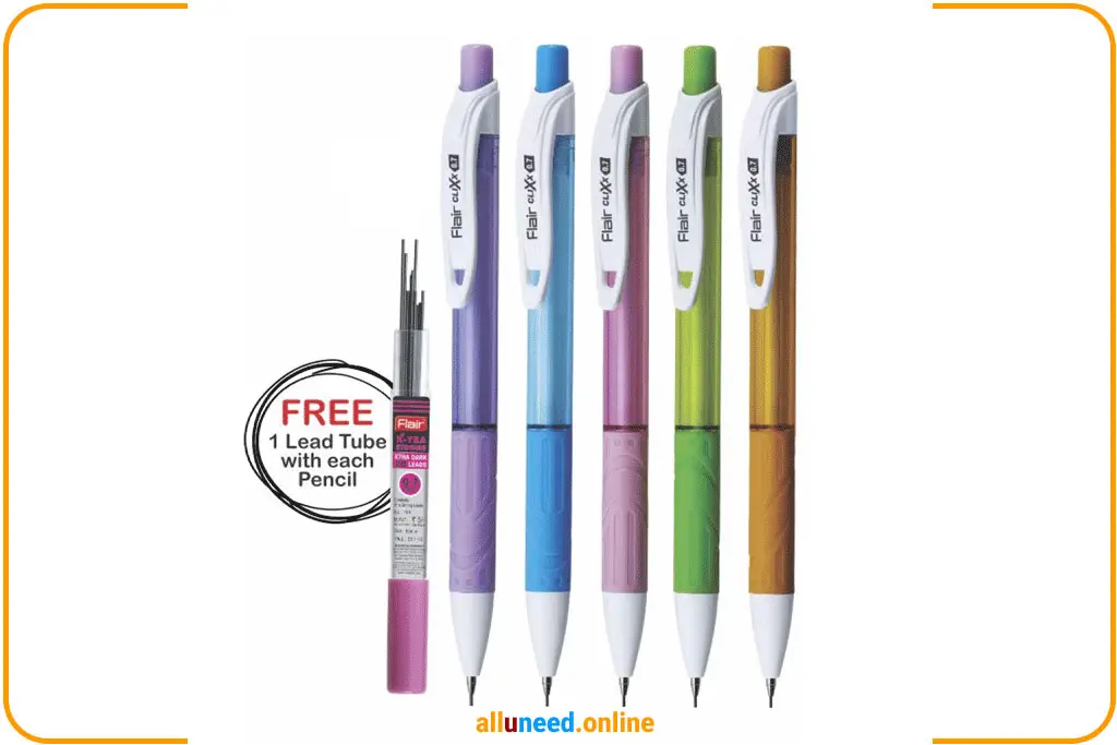 Flair Clixx 07mm Mechanical Pencil Pack for Smooth Writing