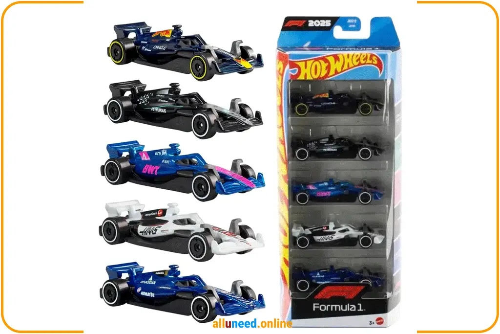 Hot Wheels Formula One Twenty Twenty Six Pack Five