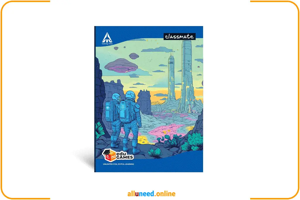 Classmate Long Notebook Pack of 12 A4 Single Line Pages