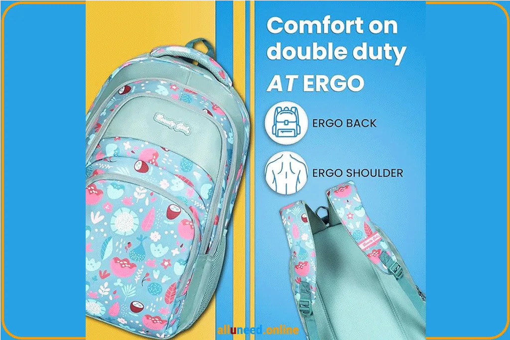 Beauty Girls Large School College Backpack Water Resistant Bag